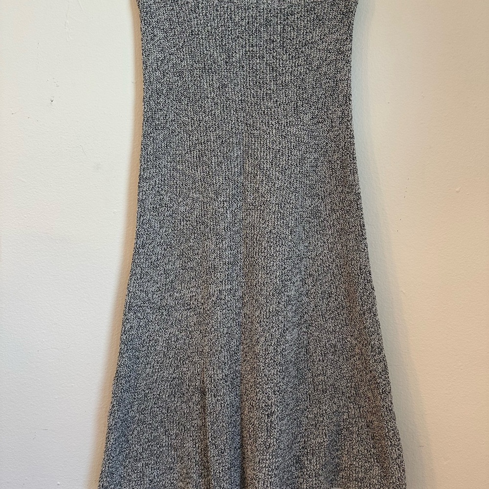 Wilfred Heather Gray A-Line Midi Skirt - Picture 5 of 5